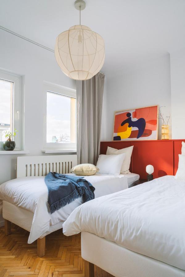 Ferienwohnung Warsaw Concierge Eclectic Design Exterior foto
